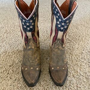 Dan Post Leather Ankle Boots